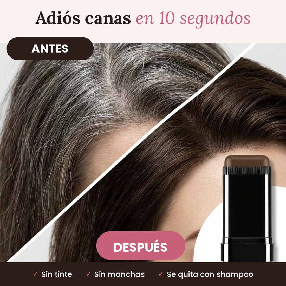Tu raíz como recién salida del salón